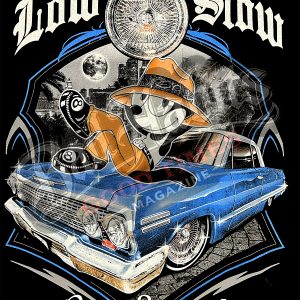 Low N Slow™ Street Culture Art Print – Classic Lowrider Wall Art