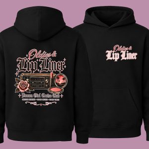 Lip Liner by Angelina Premium Hoodie